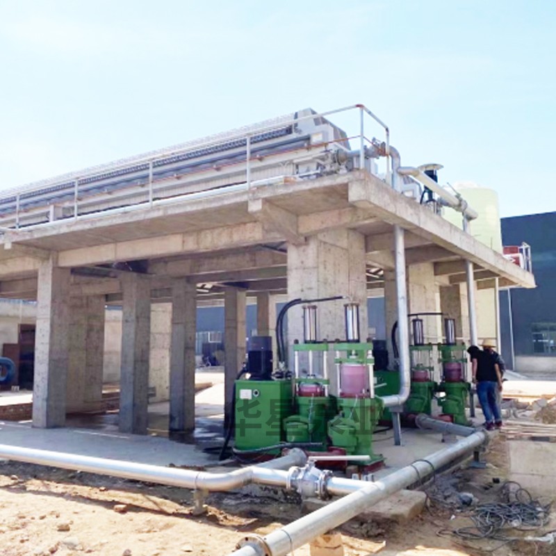 壓濾機節(jié)能進料泵，液壓陶瓷柱塞泥漿泵