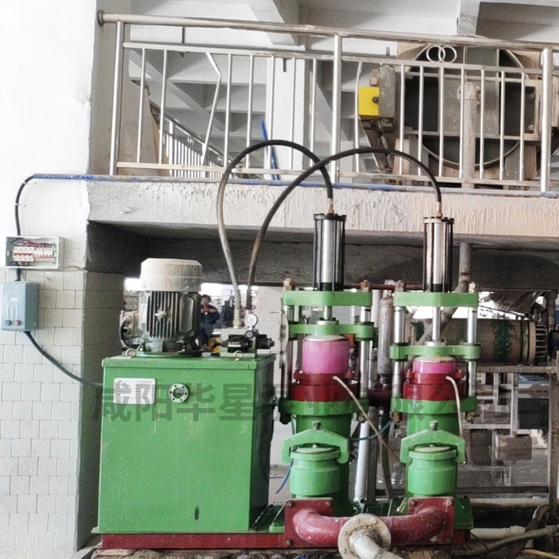 壓濾機節(jié)能進料泵，液壓陶瓷柱塞泥漿泵