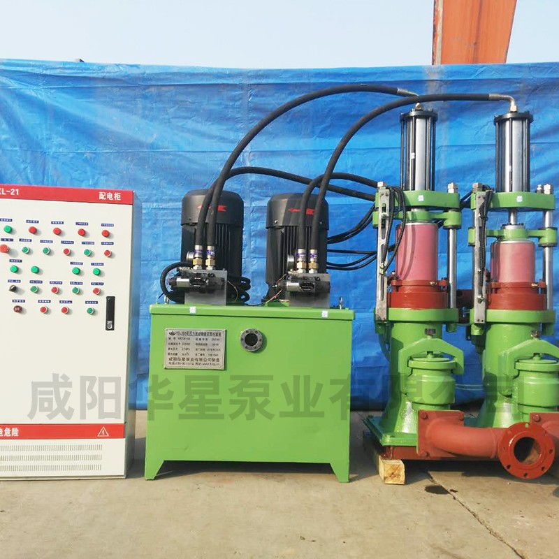 壓濾機節(jié)能進料泵，液壓陶瓷柱塞泥漿泵