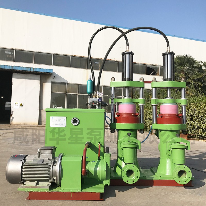 壓濾機節(jié)能進料泵，液壓陶瓷柱塞泥漿泵